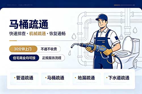 荣成马桶疏通