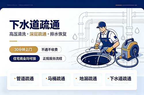 荣成下水道疏通