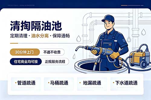 荣成清掏隔油池